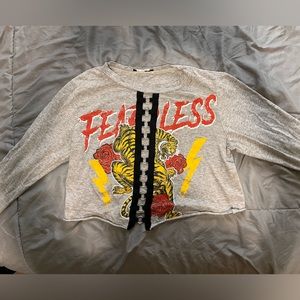 Fashion nova crop top size small